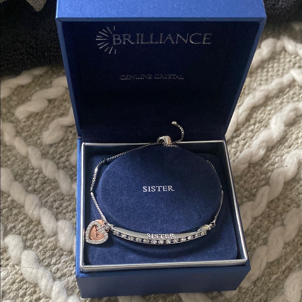 Silver Sister Bracelet